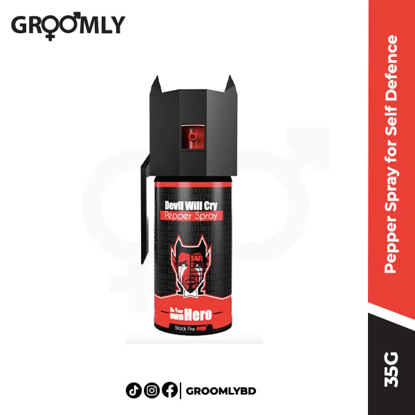 Devil Will Cry Pepper Spray for Self Defence- 35g (ml)