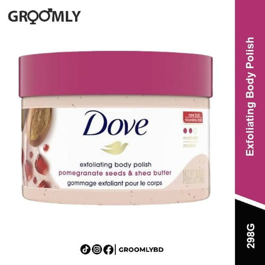 Dove Body Polish Pomegranate & Shea Butter 298g available in Bangladesh