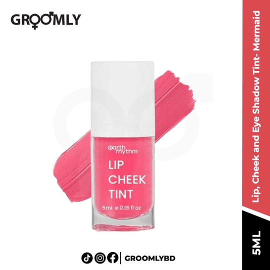 EarthRhythm Lip, Cheek and Eye Shadow Tint- Mermaid- 5ml