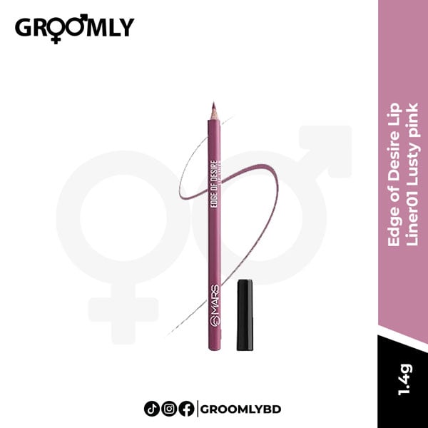 MARS Edge of Desire Lip Liner 1.4g 01 Lusty pink