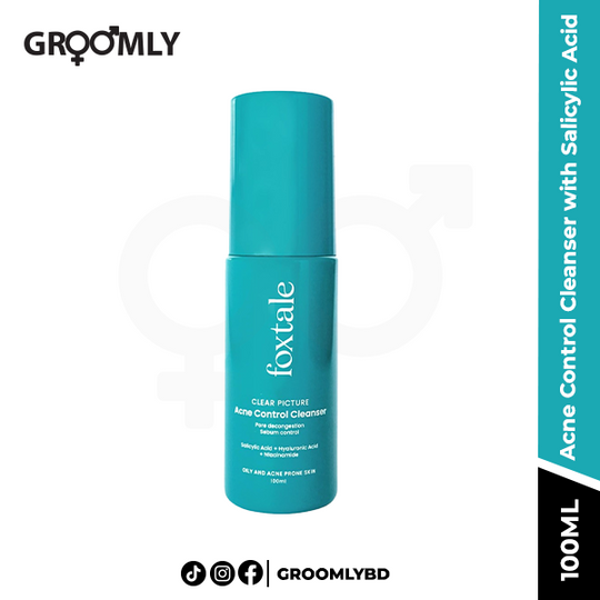 Foxtale Acne Control Cleanser with Salicylic Acid SIZE -100 ML