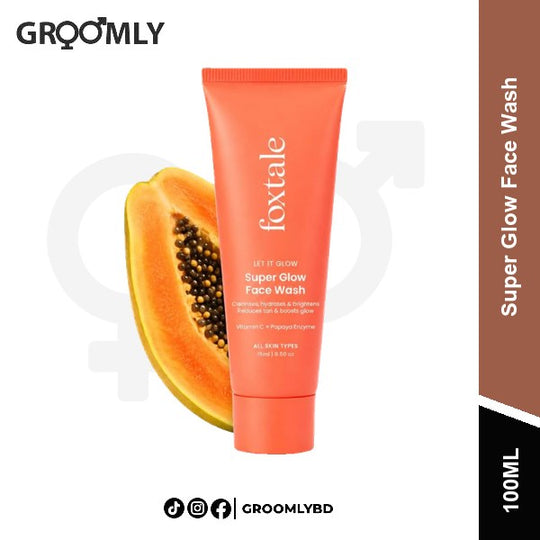 Foxtale Super Glow Face Wash 100ml available in Bangladesh