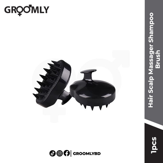 Groomly Hair Scalp Massager Shampoo Brush