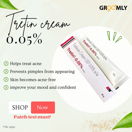 H&H Tretin 0.05% Cream- 30g