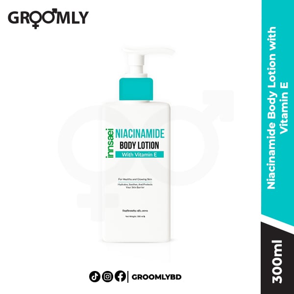 Innsaei Niacinamide Body Lotion with Vitamin E 300ML