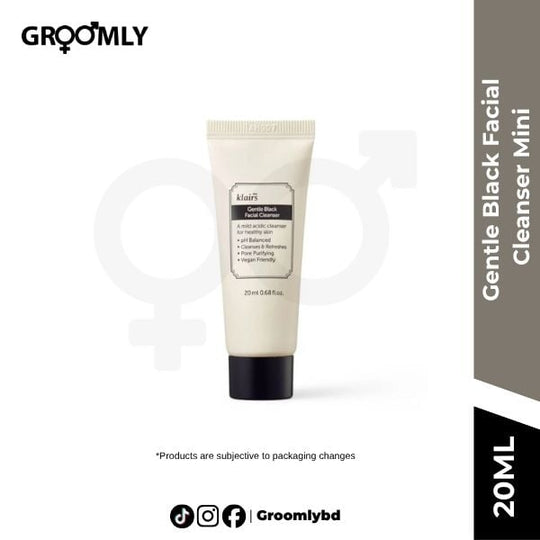 KLAIRS Gentle Black Facial Cleanser Mini-20ml
