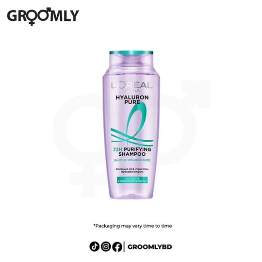 L'Oreal Paris Hyaluron Pure 72H Purifying Shampoo 340ML
