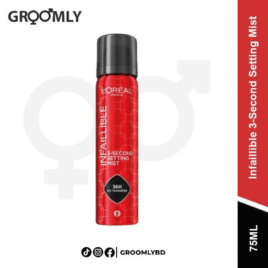 L’Oréal Infaillible 3-Second Setting Mist 75ml available in Bangladesh