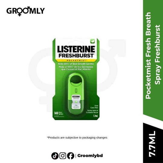 Listerine Pocketmist Fresh Breath Spray Freshburst 7.7ml