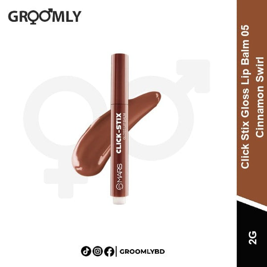 MARS Click Stix Gloss Lip Balm 05 Cinnamon Swirl product image