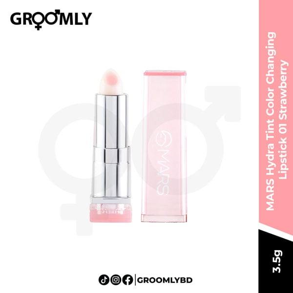MARS Hydra Tint Color Changing Lipstick 3.5g 01 Strawberry
