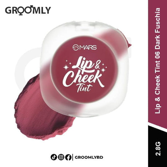 MARS Lip & Cheek Tint 2.8g 06 Dark Fuschia available in Bangladesh