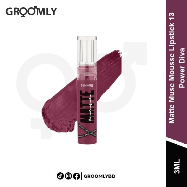 MARS Matte Muse Mousse Lipstick 13 Power Diva product image