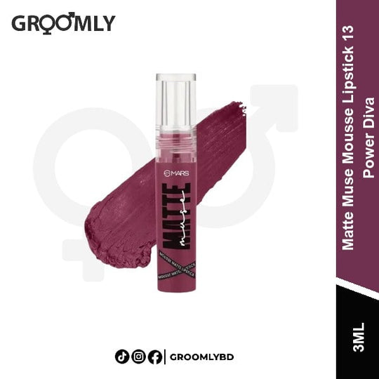 MARS Matte Muse Mousse Lipstick 13 Power Diva product image