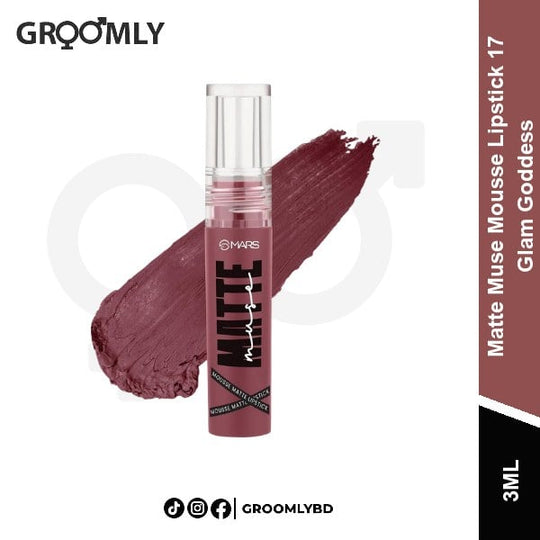 MARS Matte Muse Mousse Lipstick 17 Glam Goddess product image