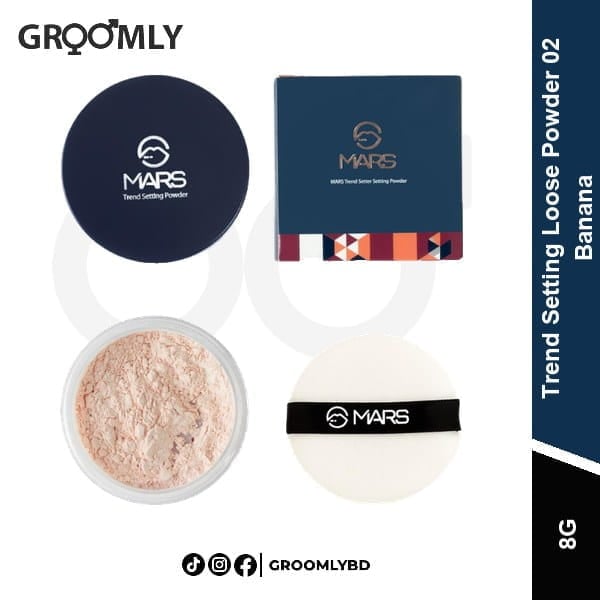 MARS Trend Setting Loose Powder 8g 02 Banana available in Bangladesh