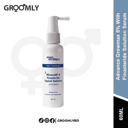 Man Matters Advanced Growmax 5% Solution 60ml available in Bangladesh