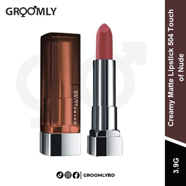 Maybelline Creamy Matte 504 Touch of Nude 3.9g available in Bangladesh