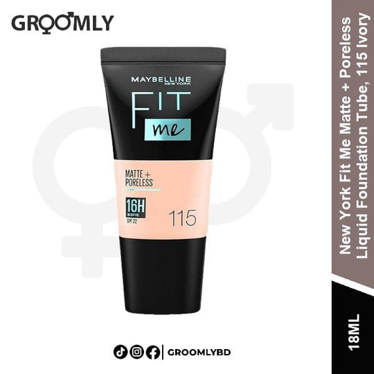 Maybelline Fit Me Tube 115 Ivory 18ml available in Bangladesh
