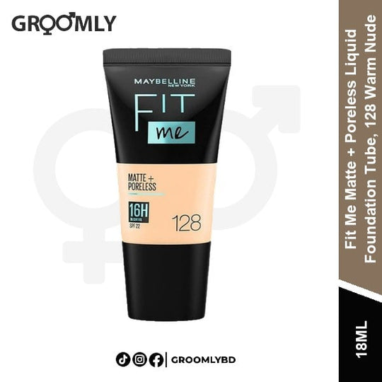 Maybelline Fit Me Tube 128 Warm Nude 18ml available in Bangladesh