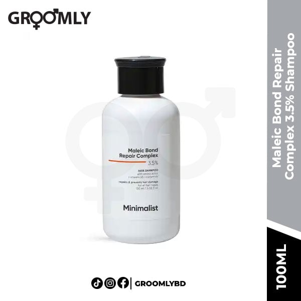 Minimalist Maleic Bond Repair Complex 3.5% Shampoo- 100ml