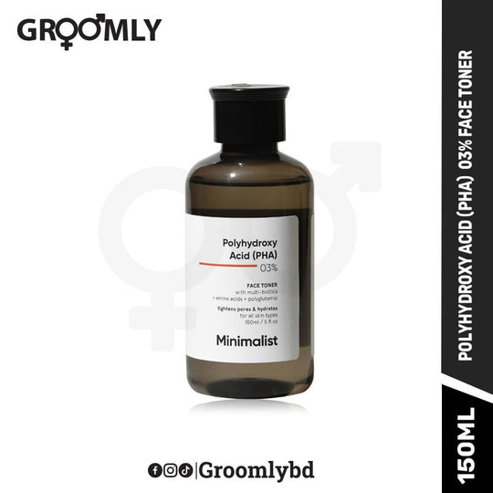 Minimalist PHA 3% Alcohol Free Face Toner, 150 ml