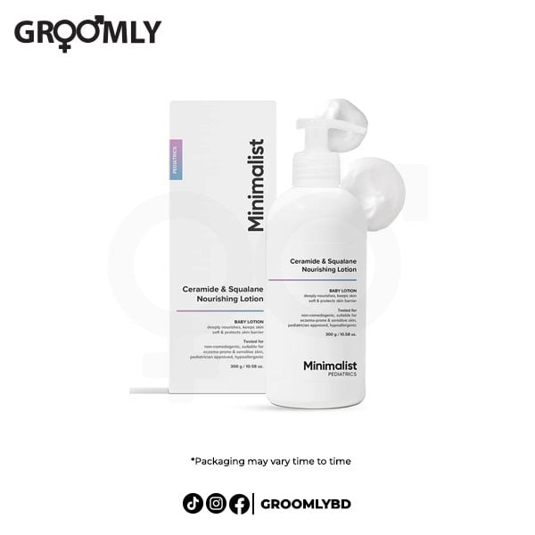 Minimalist Pediatrics Ceramide & Squalane Nourishing Lotion 300g