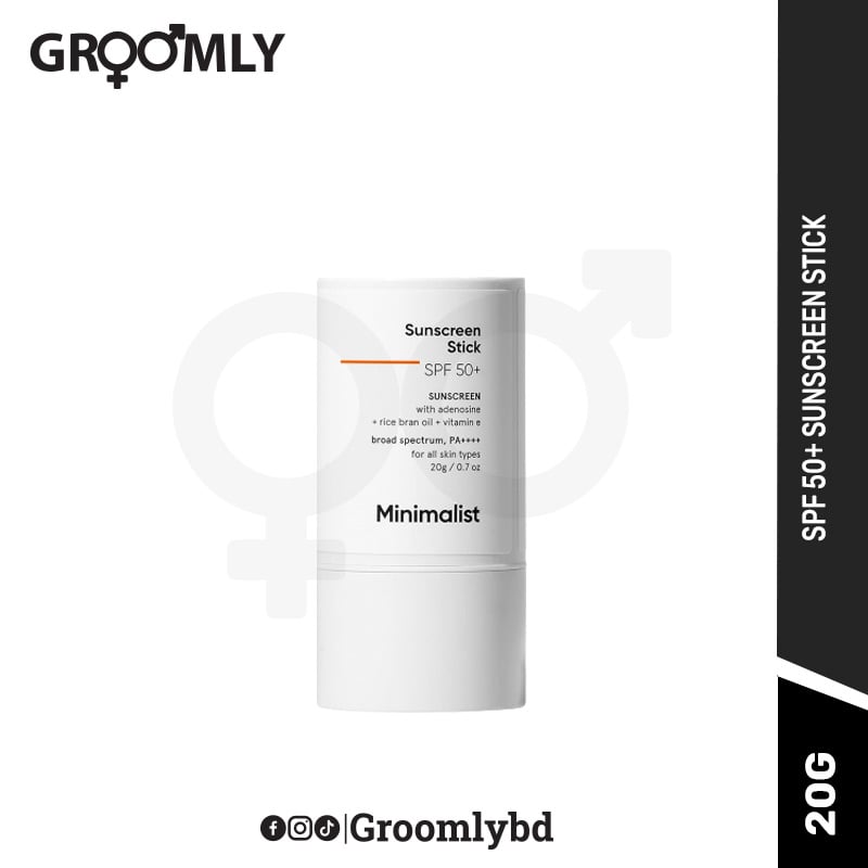 Minimalist SPF 50 Sunscreen Stick- 20g