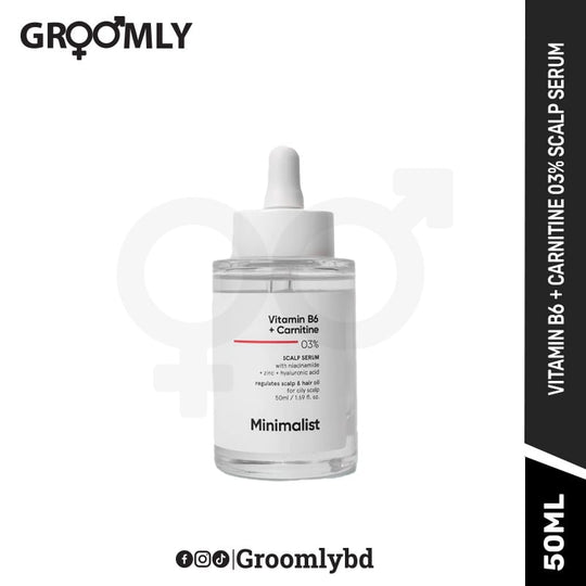 Minimalist Vitamin B6 + Carnitine 03% Scalp Hair Serum
