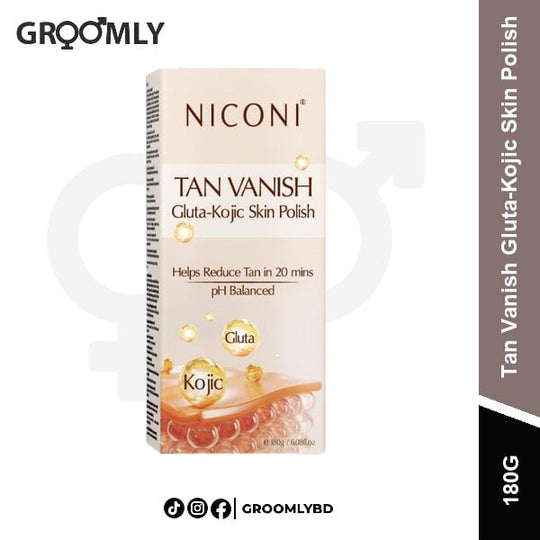 Niconi Tan Vanish Gluta-Kojic Skin Polish 180g available in Bangladesh