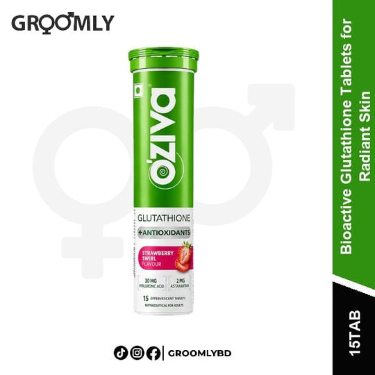 OZiva Bioactive Glutathione 15 Effervescent Tablets available in Bangladesh