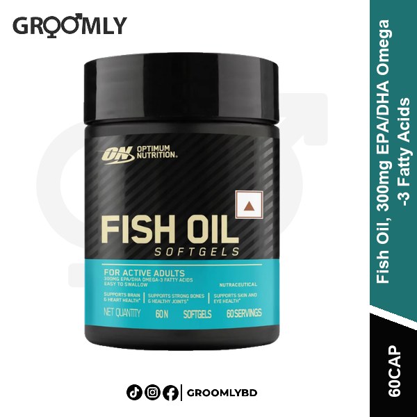 Optimum Nutrition Fish Oil 60 Capsules available in Bangladesh