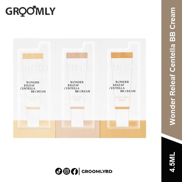 PURITO Wonder Releaf BB Cream 3 × 1.5ml available in Bangladesh