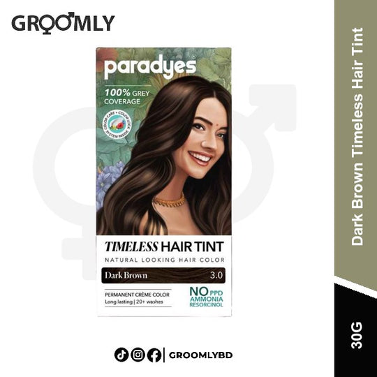 Paradyes Dark Brown Timeless Hair Tint 30g available in Bangladesh