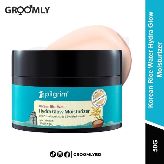 Pilgrim Korean Rice Water Hydra Glow Moisturizer 50g available in Bangladesh