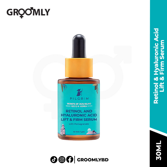 Pilgrim Retinol & Hyaluronic Acid LIFT & FIRM SERUM- 30ml