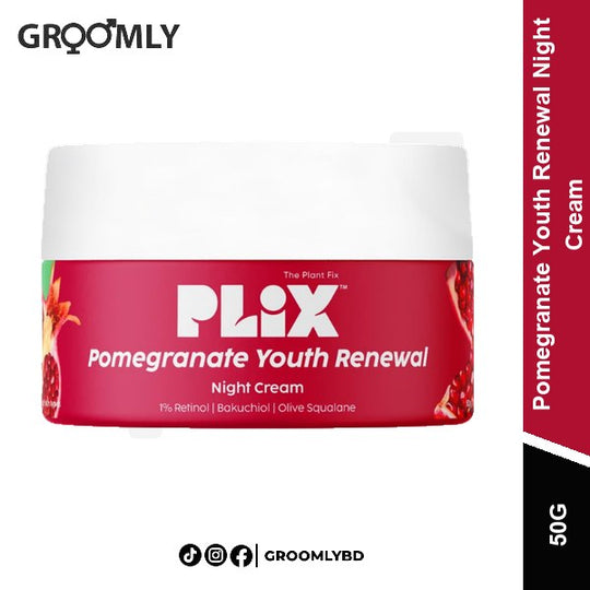 Plix Pomegranate Youth Renewal Night Cream 50g available in Bangladesh
