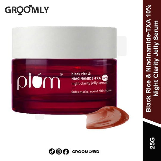Plum Black Rice Night Clarity Jelly Serum 25g available in Bangladesh