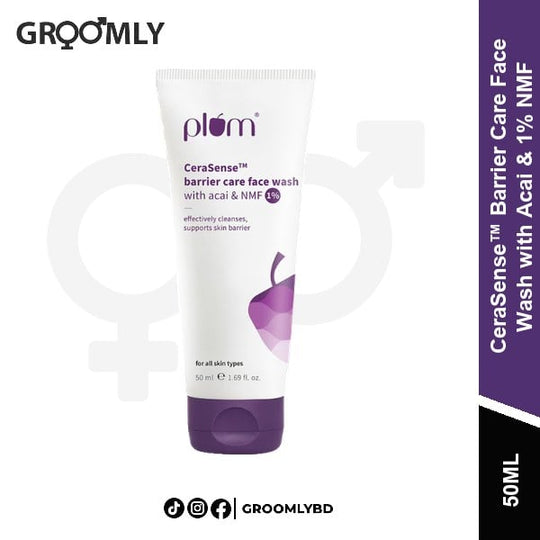 Plum CeraSense Barrier Care Face Wash 50ml available in Bangladesh