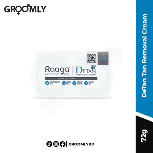 Raaga Professional DeTan Tan Removal Cream 72 g (12 g × 6)