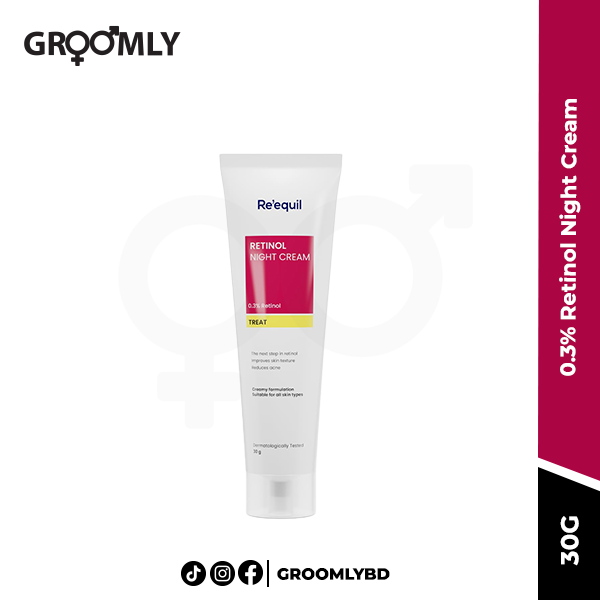 Re'equil 0.3% Retinol Night Cream- 30g