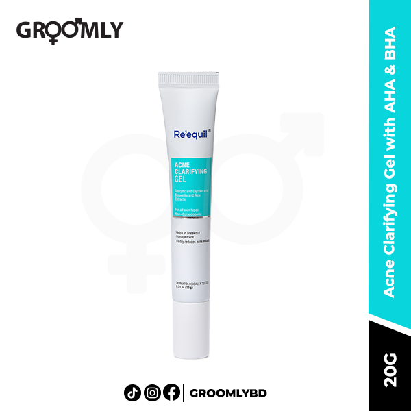 Re'equil Acne Clarifying Gel with AHA & BHA- 20g