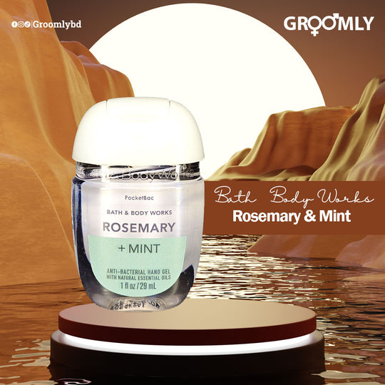 Bath & Body Works Rosemary & Mint Pocket Hand Sanitizer
