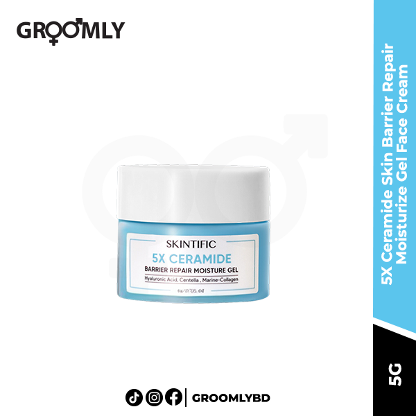 SKINTIFIC 5X Ceramide Skin Barrier Repair Moisturize Gel Face Cream 5g