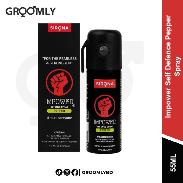 Sirona Impower Self Defence Pepper Spray 55ml available in Bangladesh
