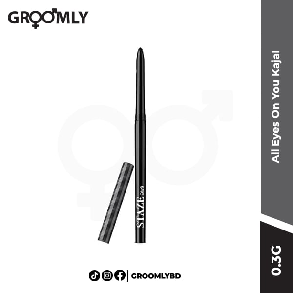 Staze All Eyes On You Kajal – Long-lasting, smudge-proof black kajal for Bangladeshi women.