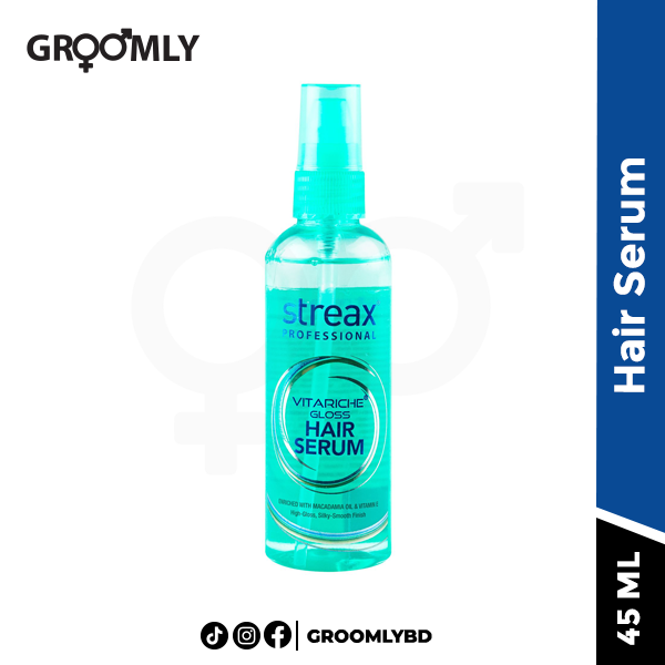 Streax Professional Vitariche Gloss Hair Serum- 45ml