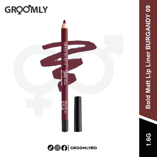 Swiss Beauty Lip Liner 09 Burgandy available in Bangladesh