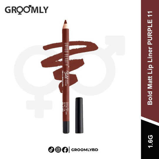 Swiss Beauty Lip Liner 11 Purple available in Bangladesh