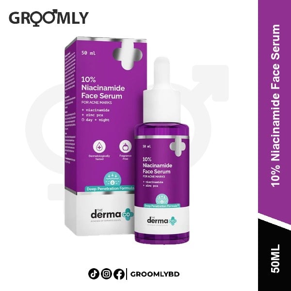 The Derma Co 10% Niacinamide Serum 50ml available in Bangladesh